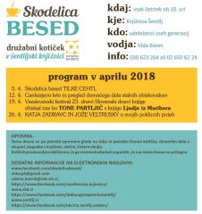 SKODELICA BESED: CANKARJEVO LETO IN PREGLED DOMAČEGA DELA STALNIH OBISKOVALCEV